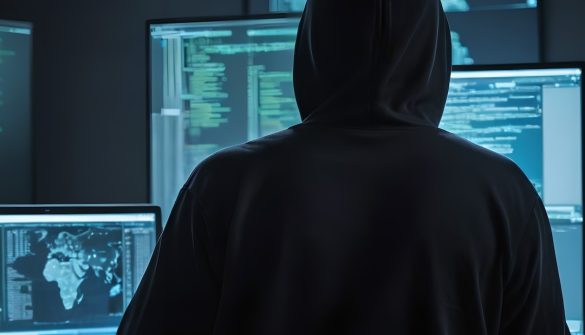 Hacker, Cybersecurity, Dark Room, Hooded Man, Computer Screens, Cybercrime, Programming, Technology, Anonymous, Digital Security, Clandestine, Code, IT, Cyber Threat, Internet, Hacking, Cyber Attack,